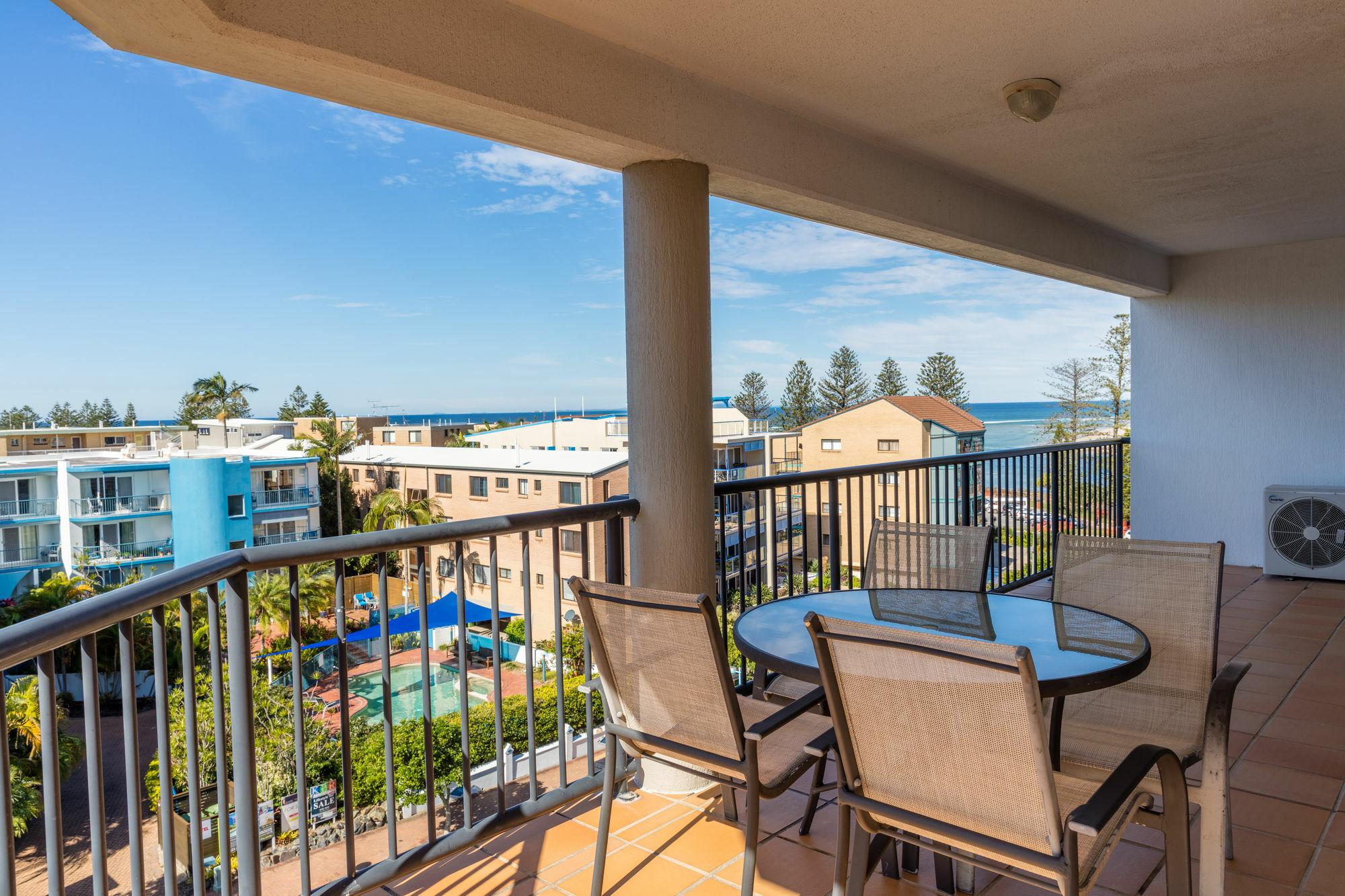 Belaire Place Motel Apartments Caloundra Buitenkant foto